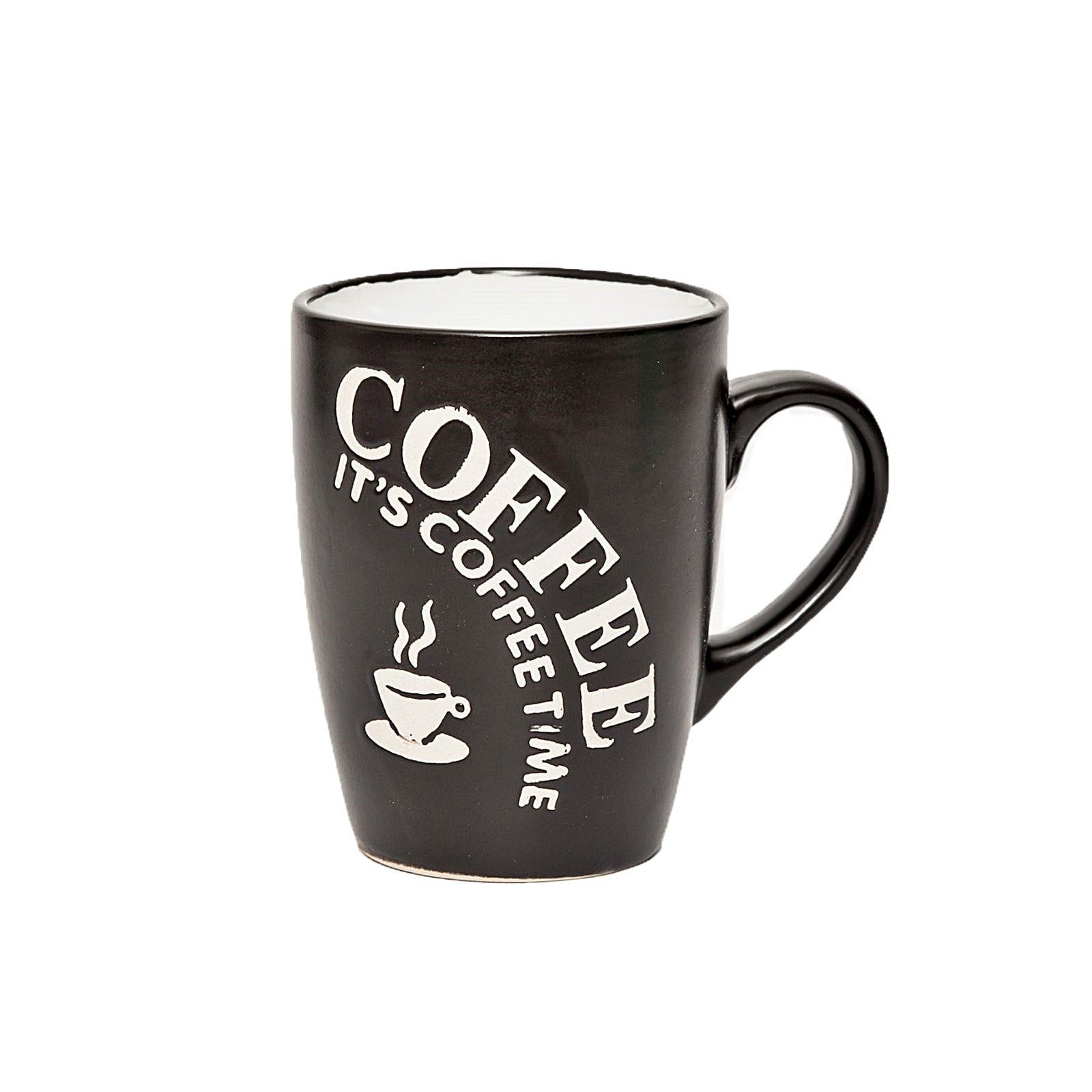 astor24 Tasse Kaffeebecher Kaffeetasse Kaffeetassen Kaffeepott, Keramik, 6-teilig