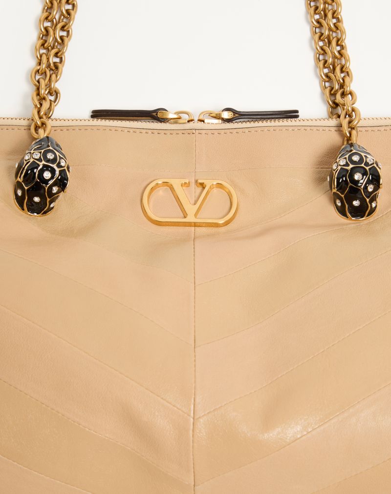 Bolsa de ombro Valentino Garavani Panthea Chevron Nappa