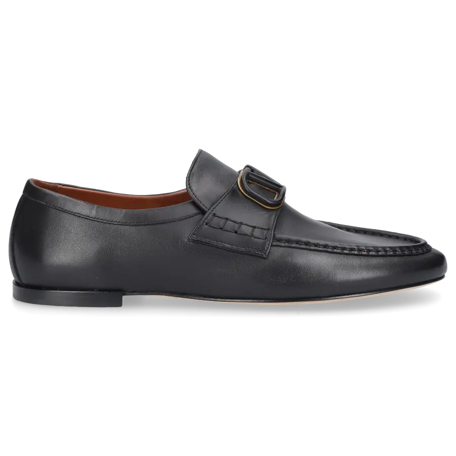 Valentino Garavani - Herrenschuhe VLOGO SIGNATURE Nappaleder - schwarz