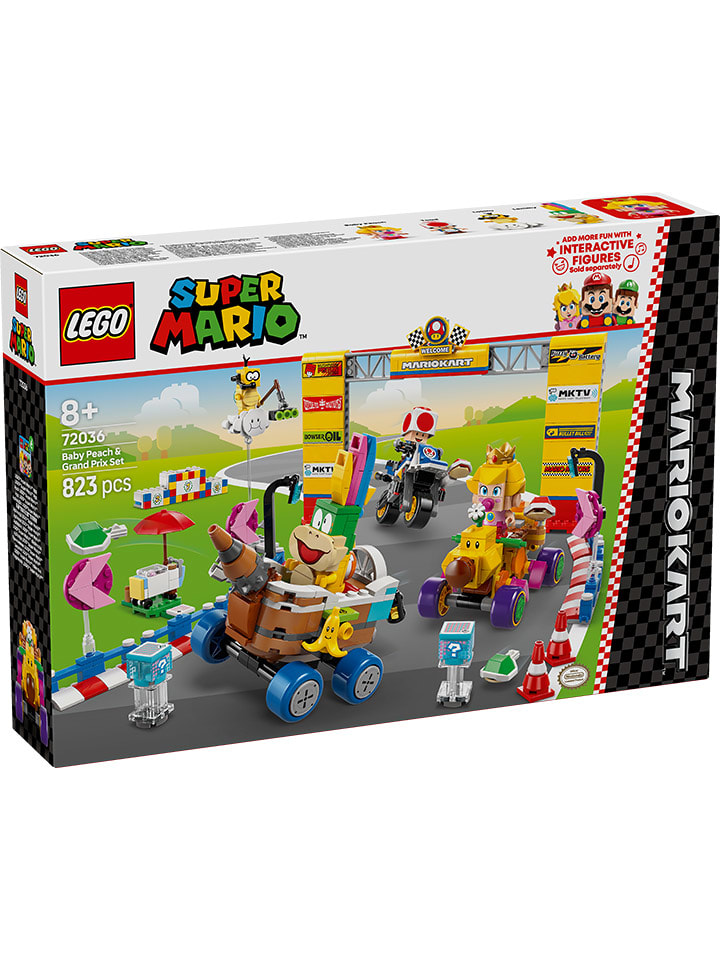 LEGO LEGO® Super Mario™ Mario Kart – Baby Peach & Grand Prix-Set - ab 8 Jahren günstig kaufen onesize