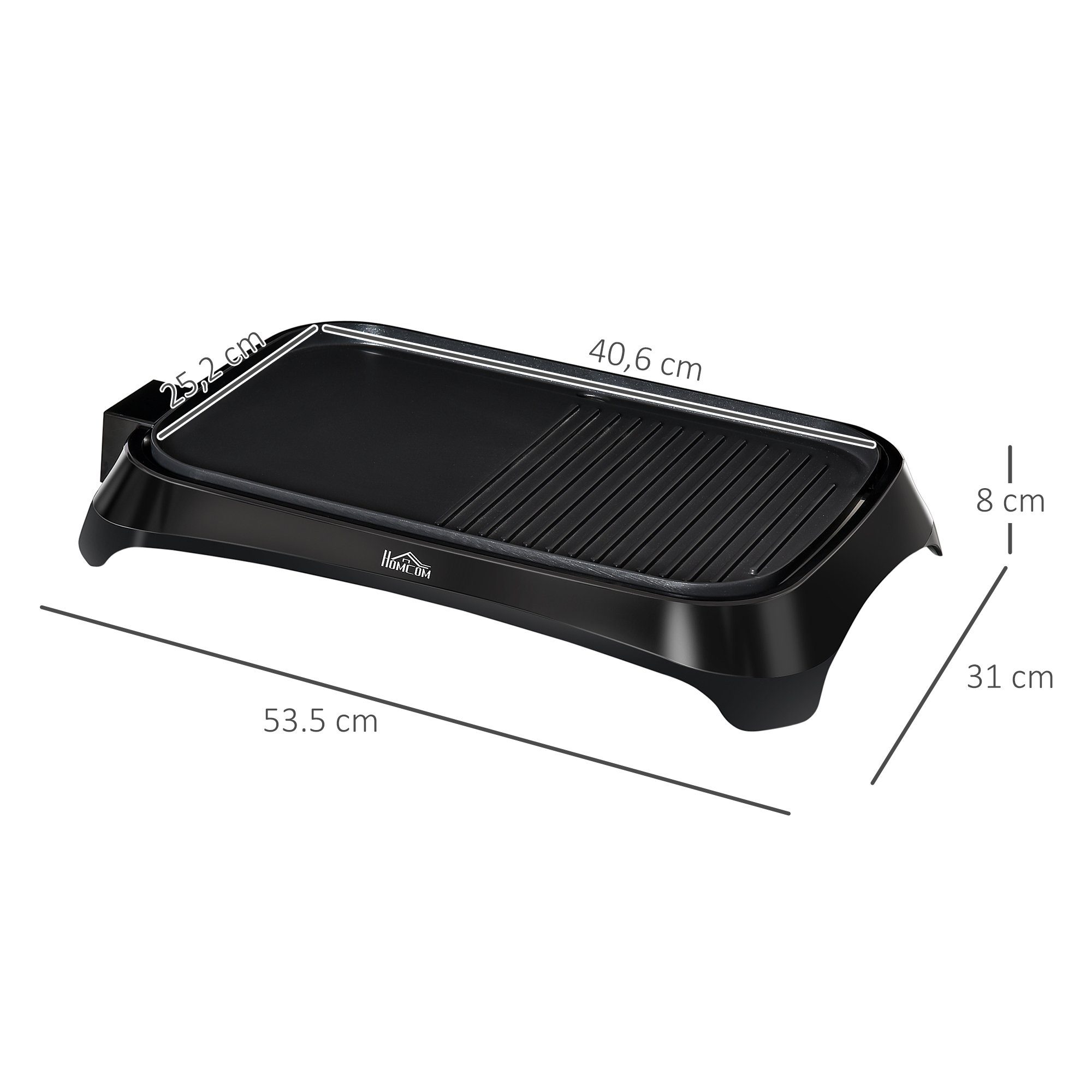HOMCOM Raclette Elektrogrill