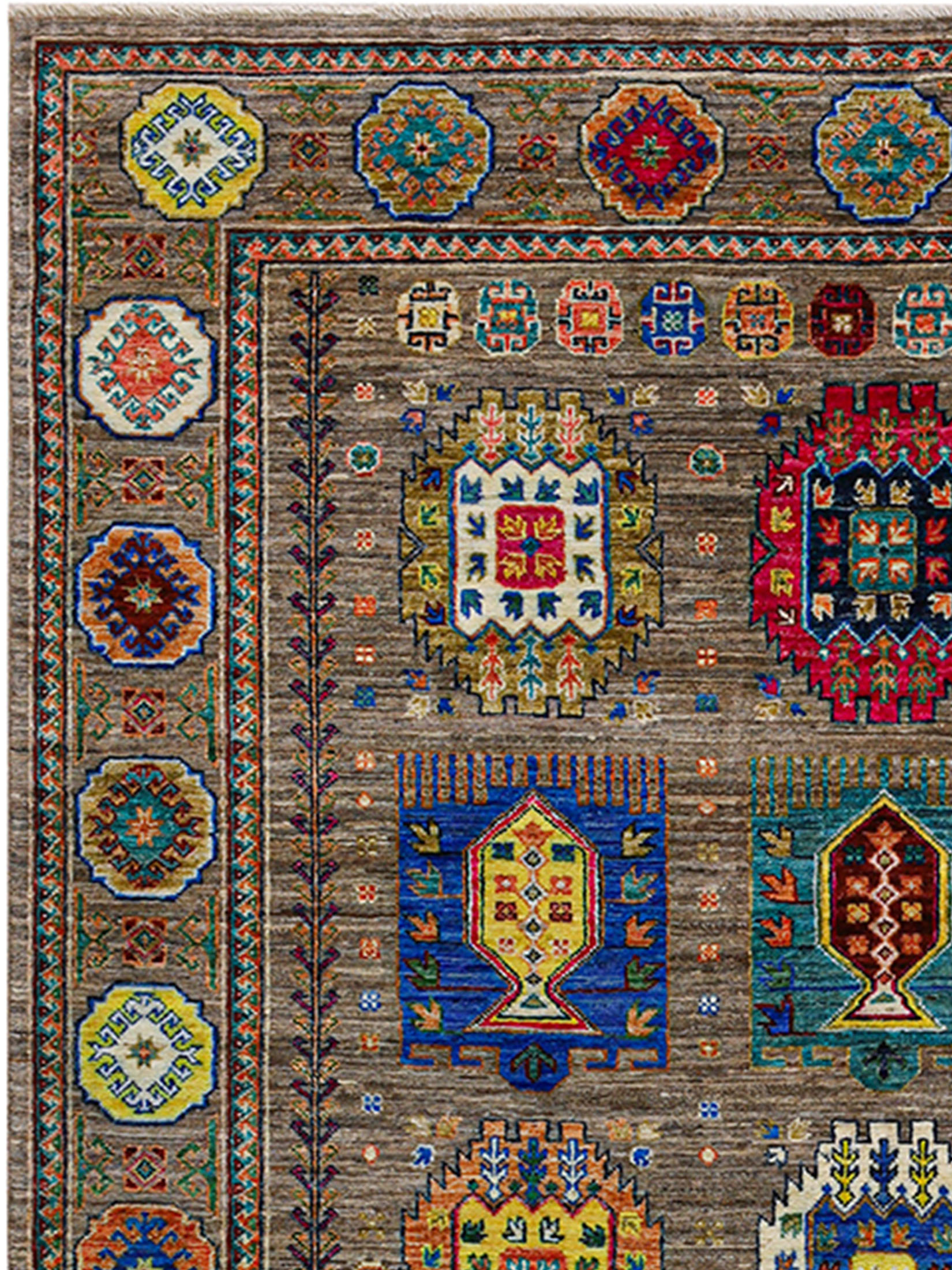 Kazak Ghazni ca. 175 x 247 cm, Unikat / Einzelstück
