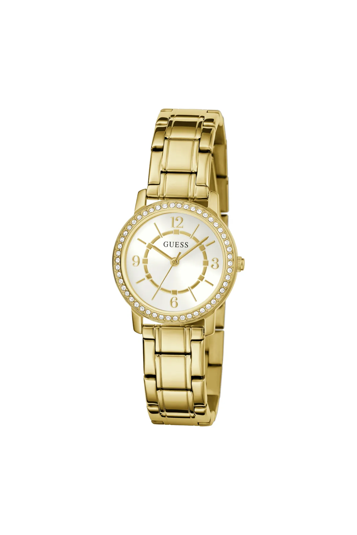 Guess  Damenuhr Gold Gw0468l2
