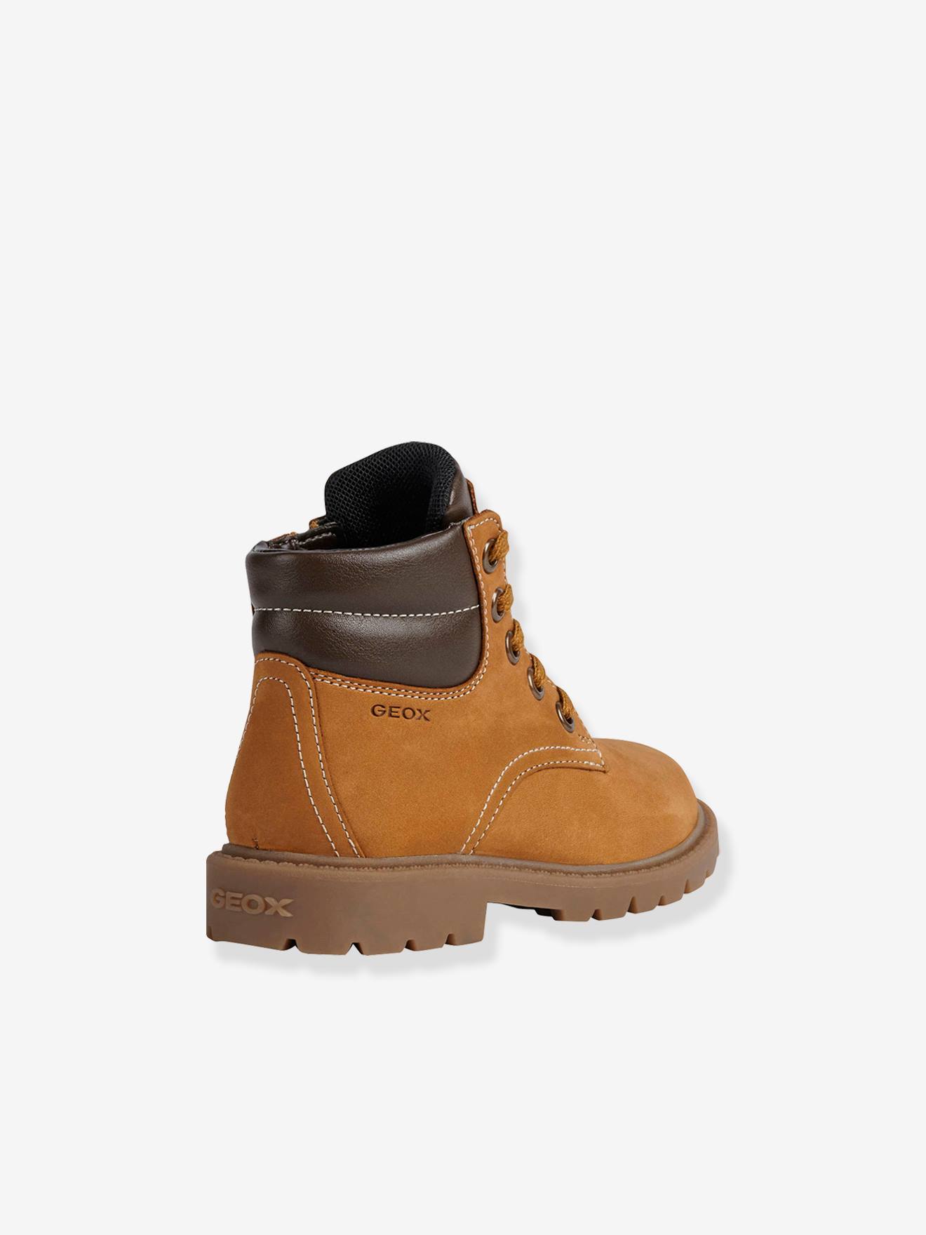 Boots cuir garçon Shaylax GEOX® camel