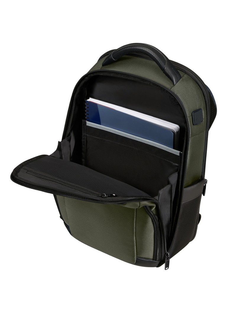 Samsonite Pro-DLX 6 -reppu, jossa on 14-tuumainen läppäritasku