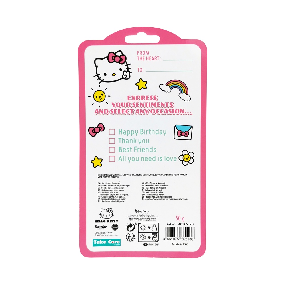 takecare BOMBE DE BAIN EFFERVESCENTE - 50 g BOMBE DE BAIN