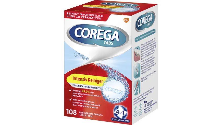 COREGA TABS Intensiv Reiniger