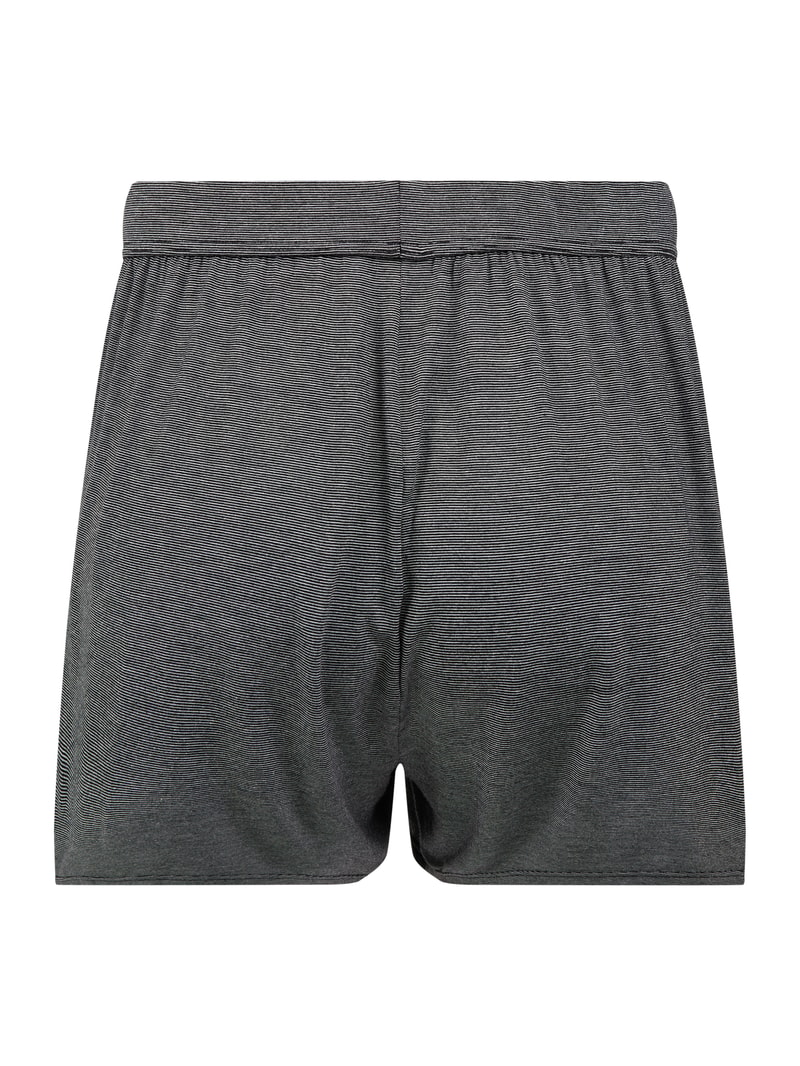 Boxershorts aus Jersey in schwarz
