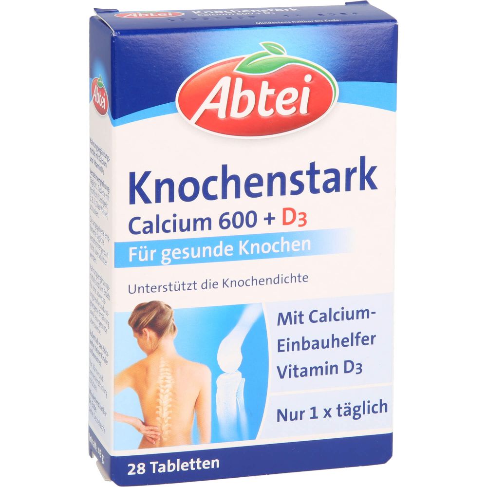 Knochenstark Calcium 600+D3 Tabletten