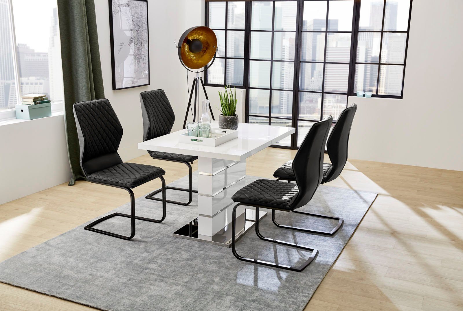 Jockenhöfer Gruppe Esstisch Antonia, Breite 120-160 cm