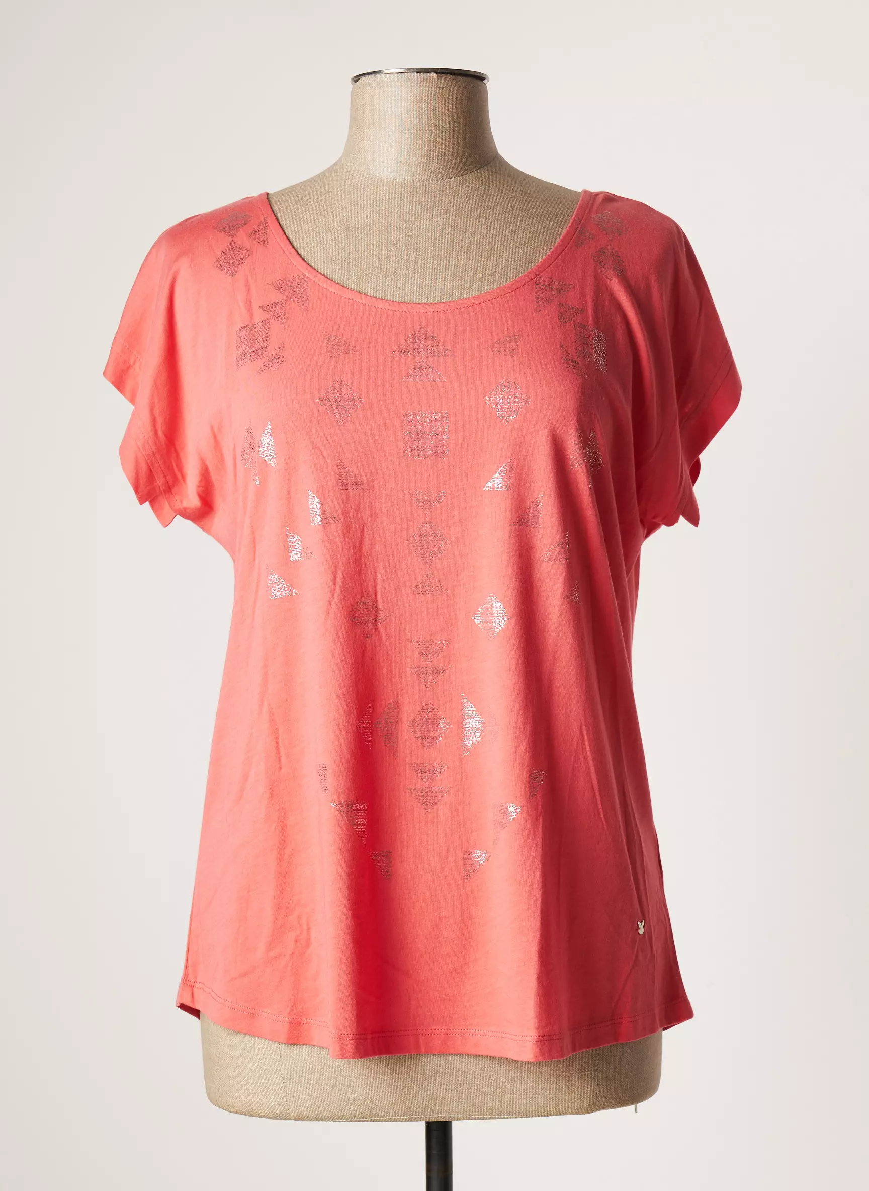 Katmai Tshirts Femme couleur rose