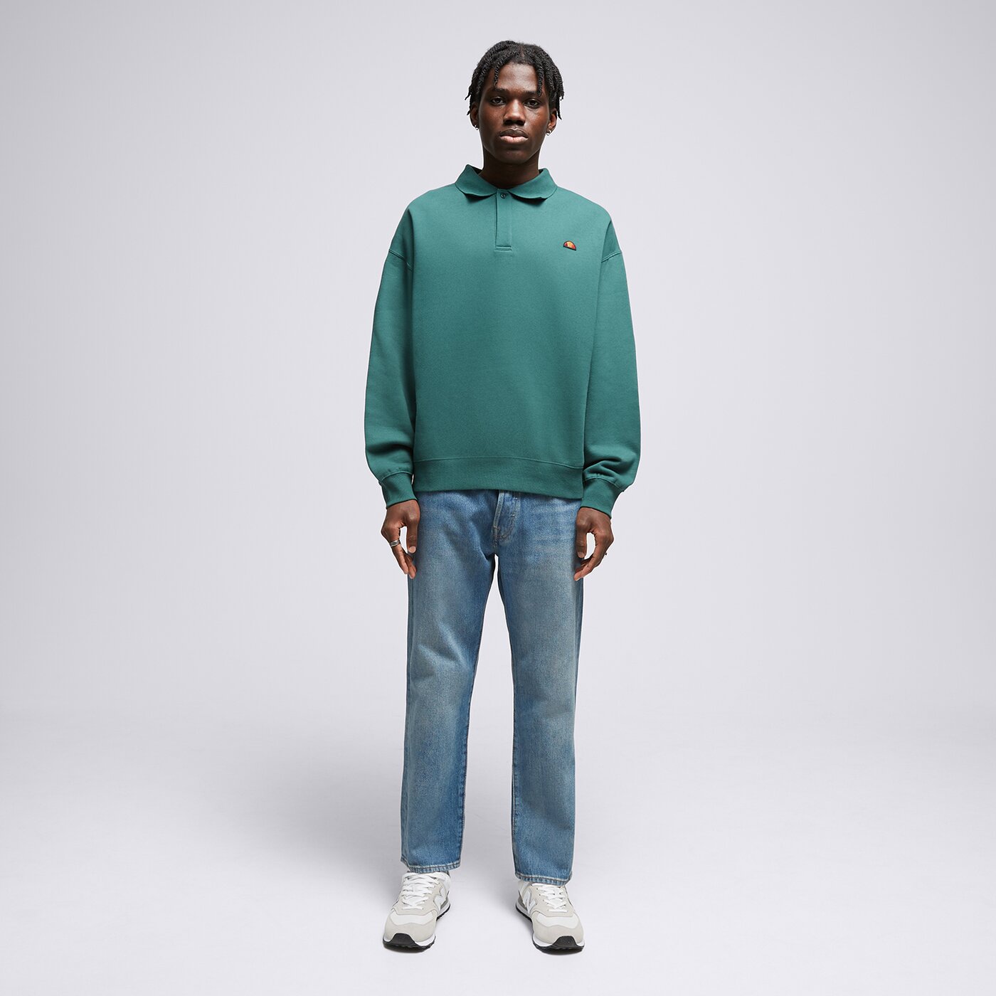 ELLESSE SWEATSHIRT ETONA SWEATSHIRT DGREEN Grün