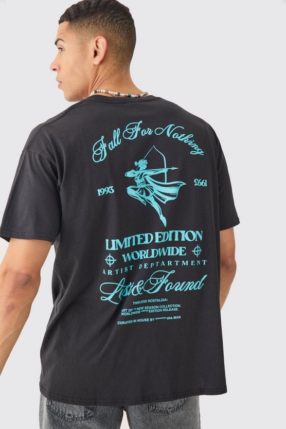 Oversize T-Shirt mit Limited Edition Print