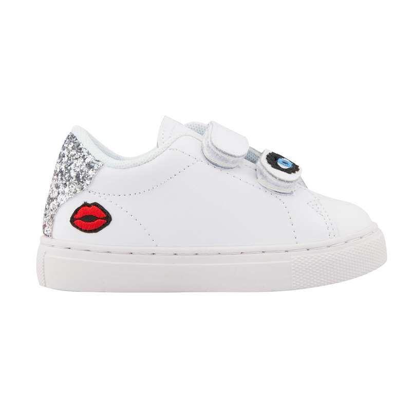 Baskets en cuir Mini Edith eyes