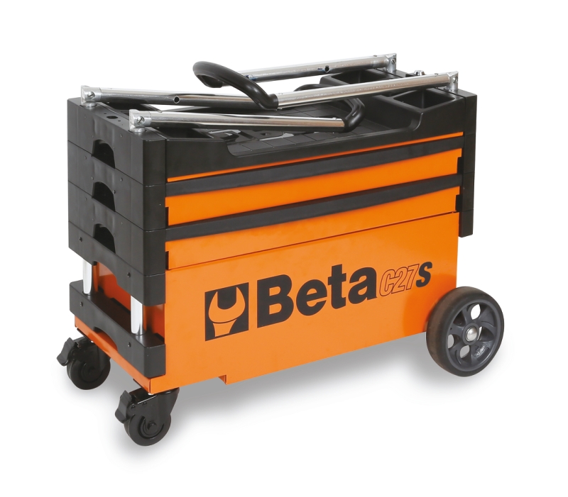 Beta 027000202 C27S-G Skládací nástrojový vozík pro mobilní práci - šedý