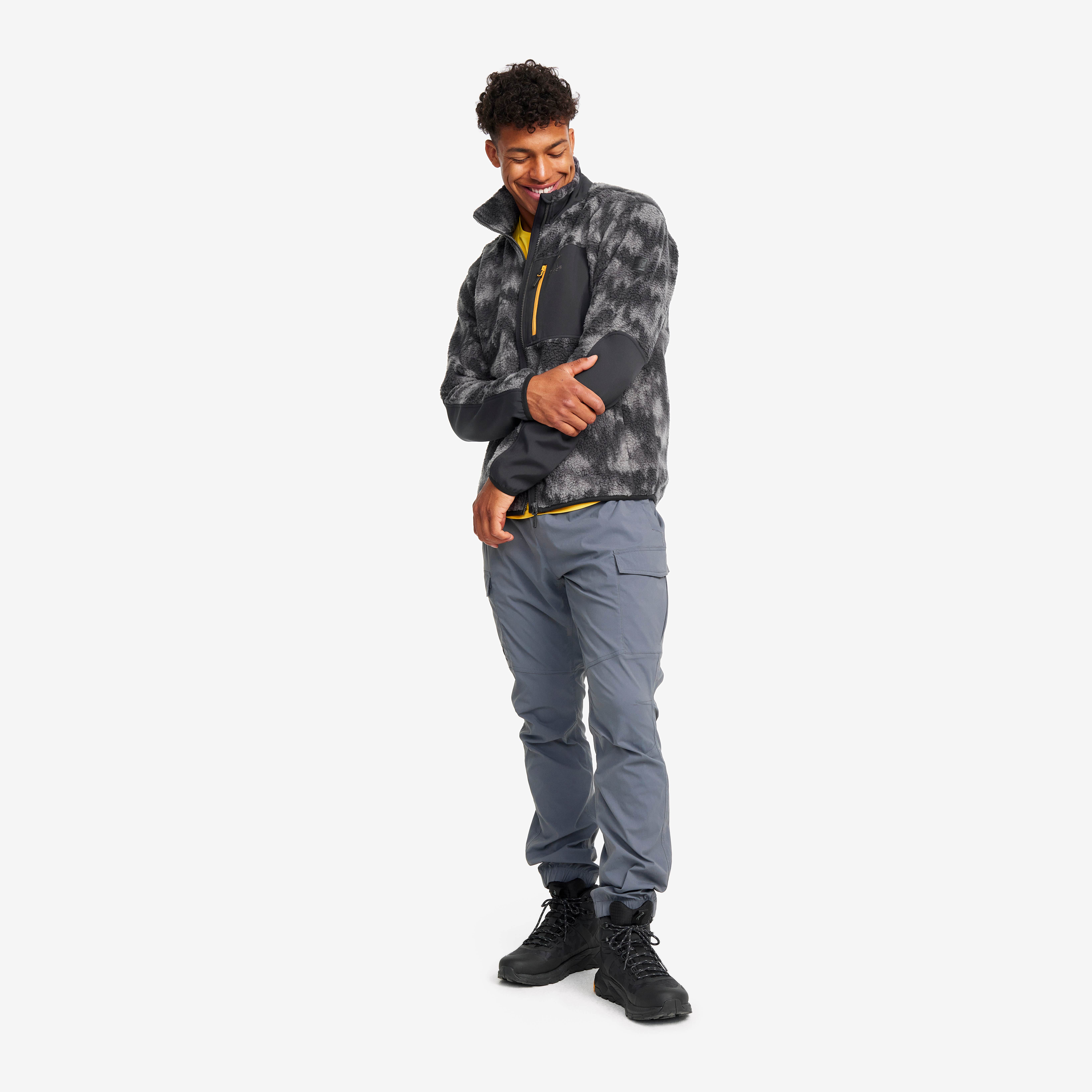 High Pile Fleece Homme Anthracite