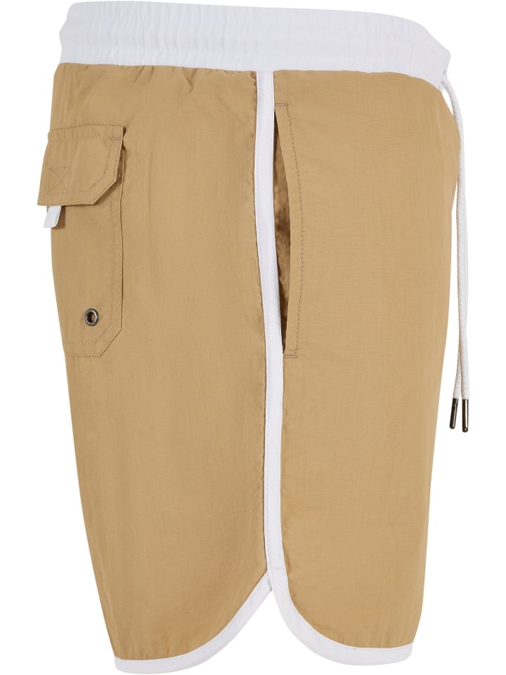 Urban Classics Urban Classics Badeshorts in white/unionbeige günstig kaufen