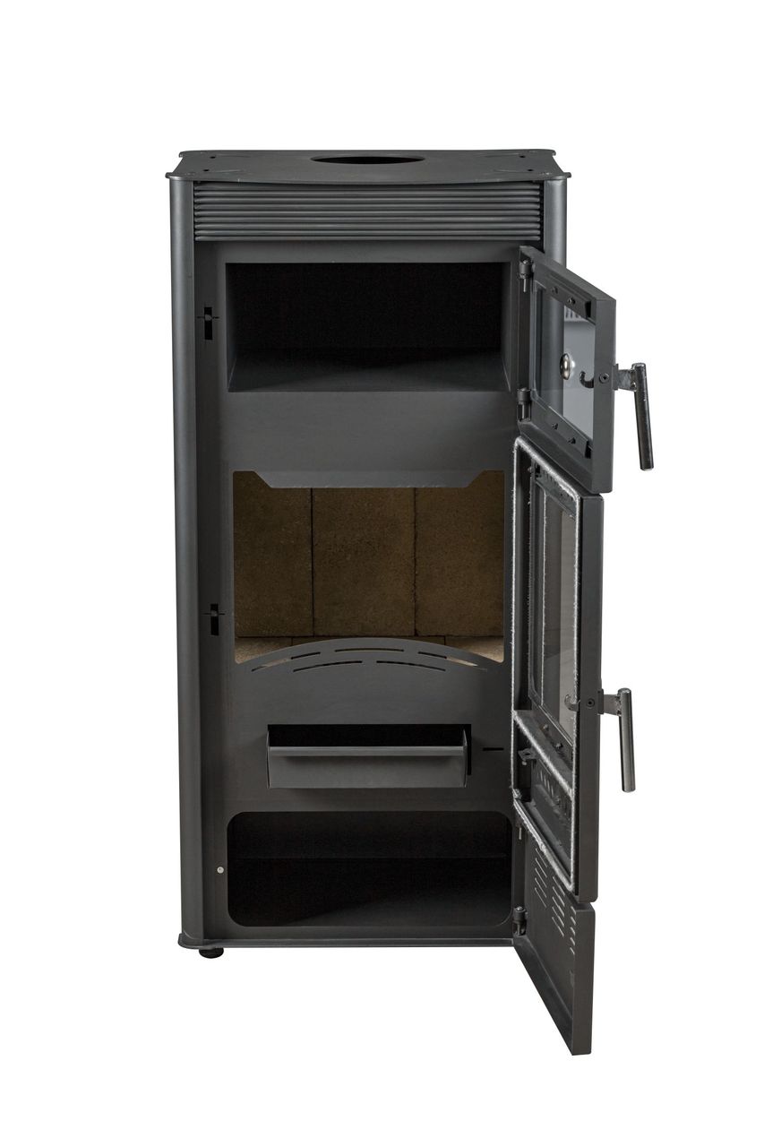 Moeby24 Kamin Ofen Kaminofen 150mm Rauchrohr 7,78 KW BimSchV 1-2 EEK A  Rose Ofen