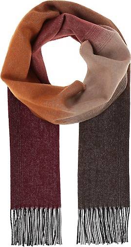 FRAAS Wollschal mit Colour Blocks und Ombré-Effekt