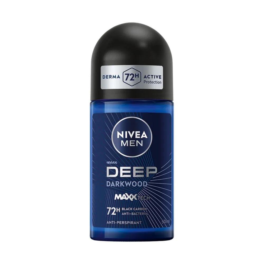 „Nivea Men Deep“ rutulinis antiperspirantas vyrams
