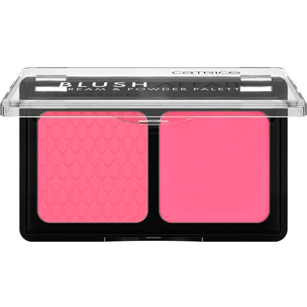 Catrice Blush Affair pirosító paletta 020 Pleasing Pink krém és púder paletta 6g