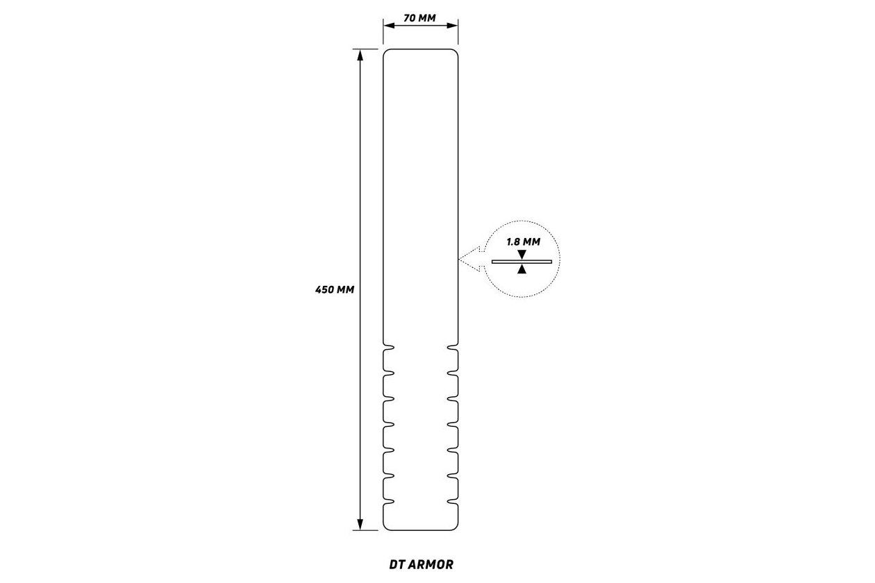 Zefal Unterrohrschutz Down Tube Armor