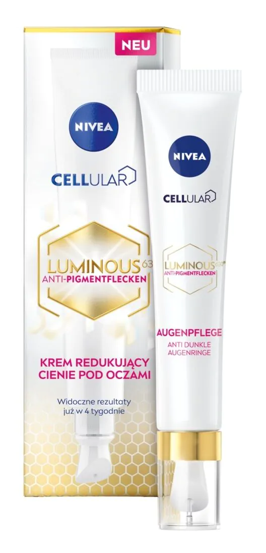 „Nivea Visage Cellular Luminous“ paakių kremas