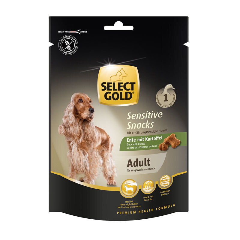 SELECT GOLD Snacks SELECT GOLD Sensitive Snacks 160g Ente mit Kartoffel