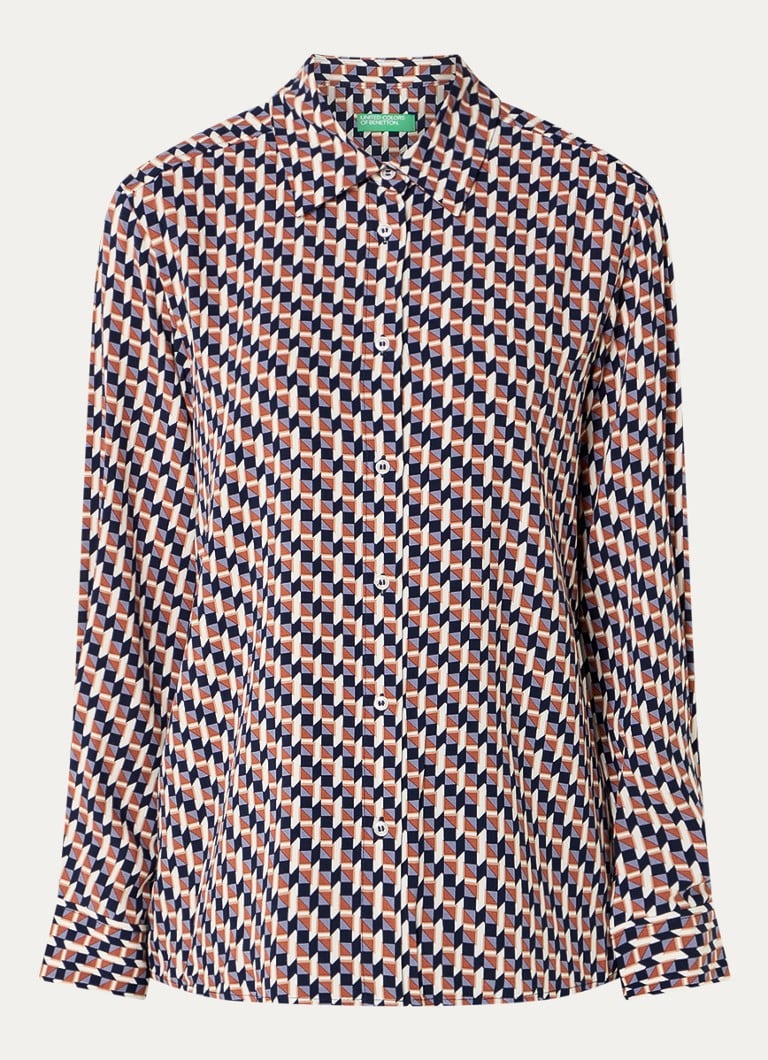 Benetton Blouse with graphic print