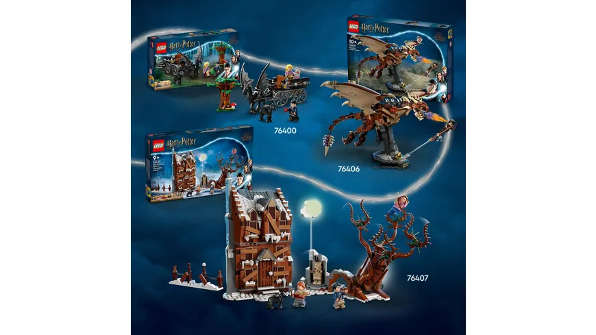LEGO Harry Potter 76407 Heulende Hütte und Peitschende Weide