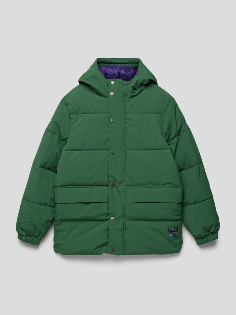 Parke mit Label-Patch Modell 'BIG TREKKA YOUTH' in grün