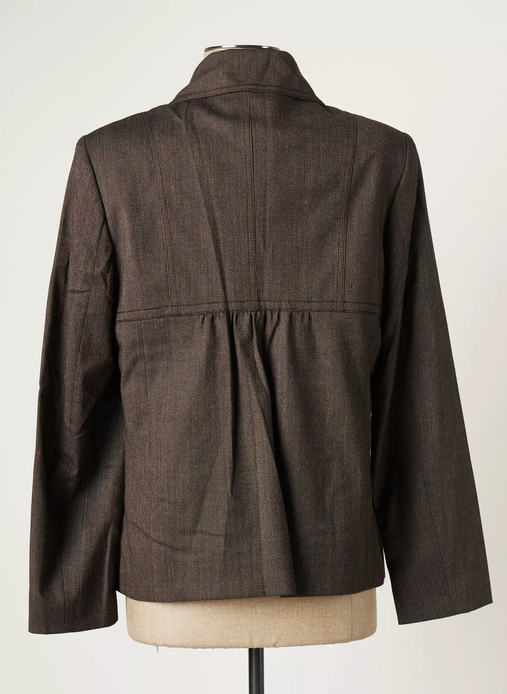 Bleu De Sym Vestecasual Femme couleur marron