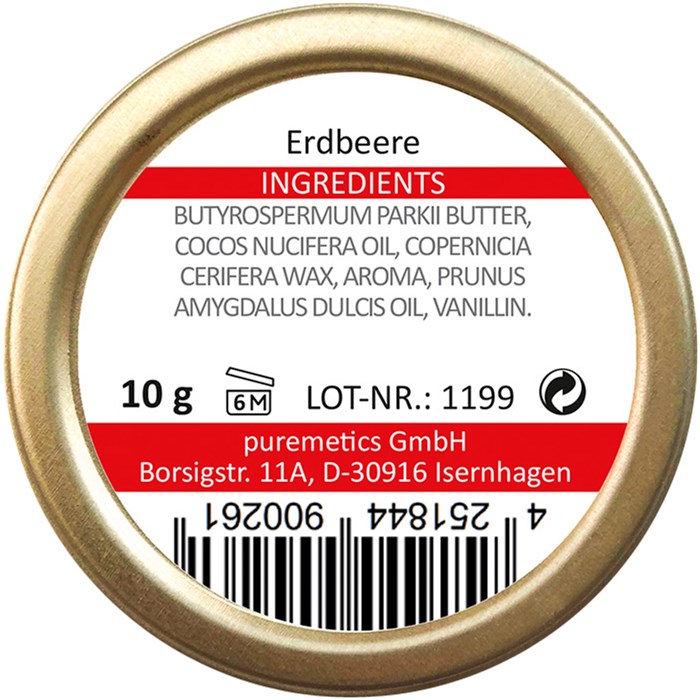 Lip Balm Erdbeere