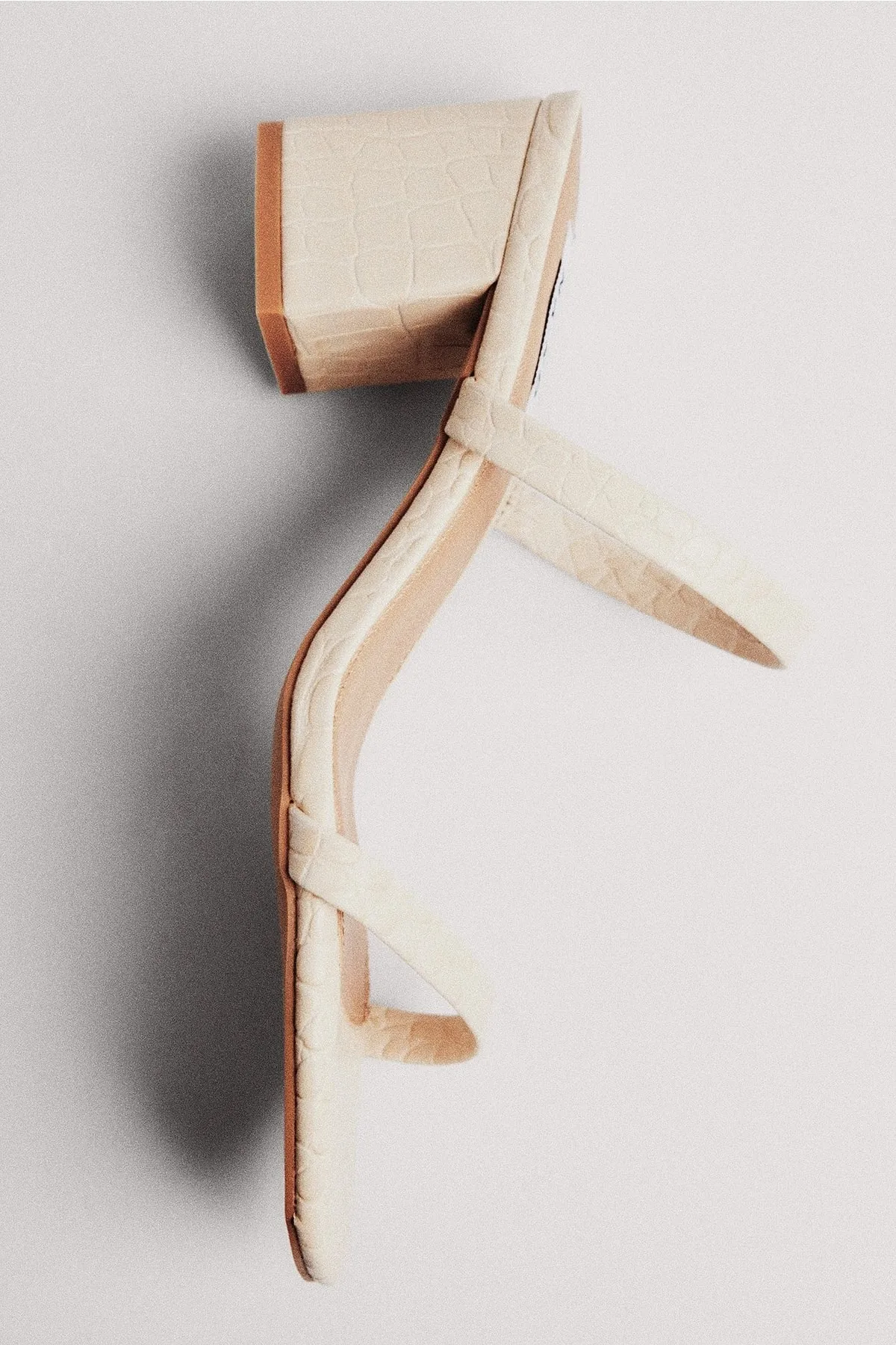 NA-KD  Sandalette - Beige - Pfennigabsatz/Stiletto