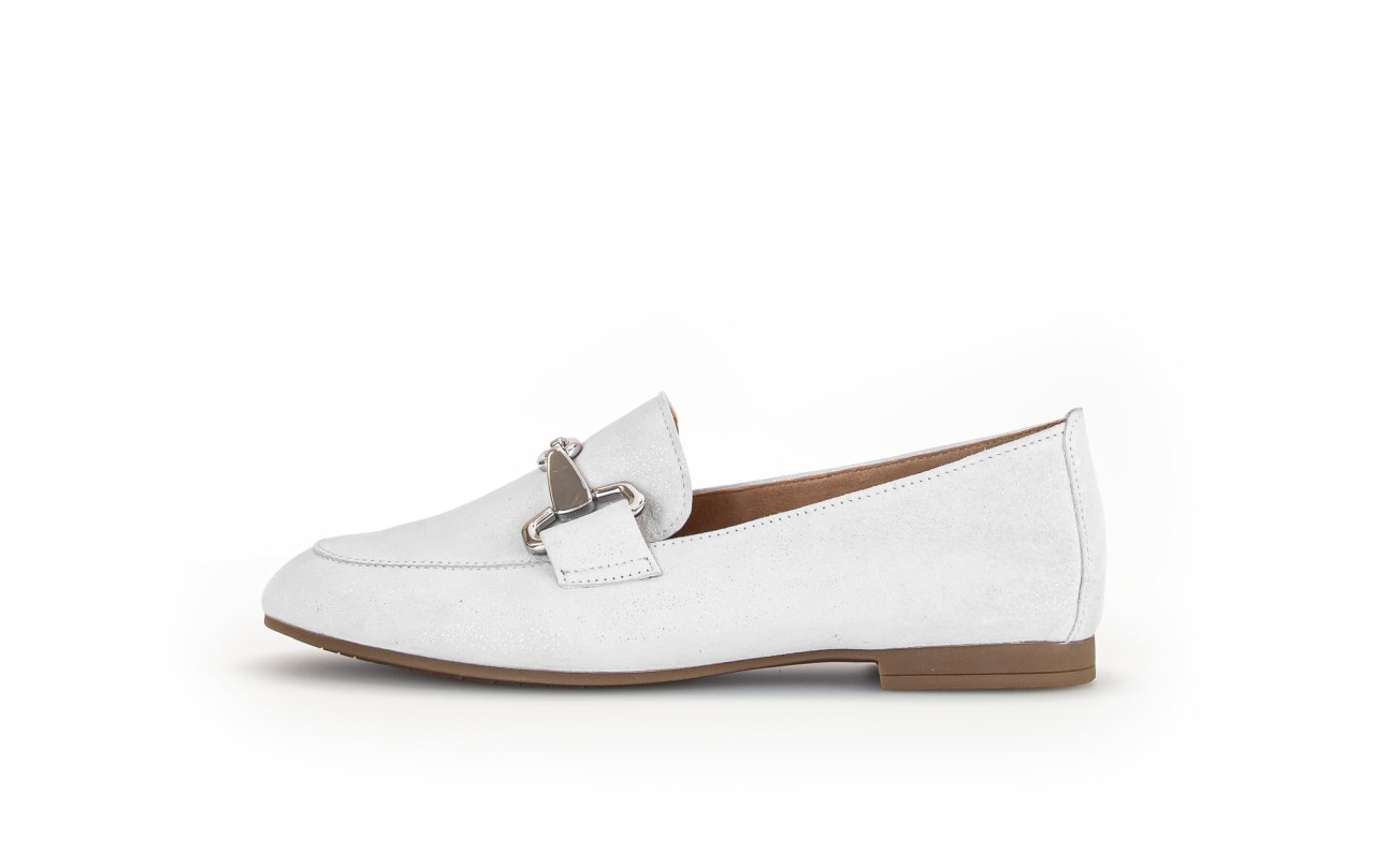 GABOR Klassische Slipper silber
