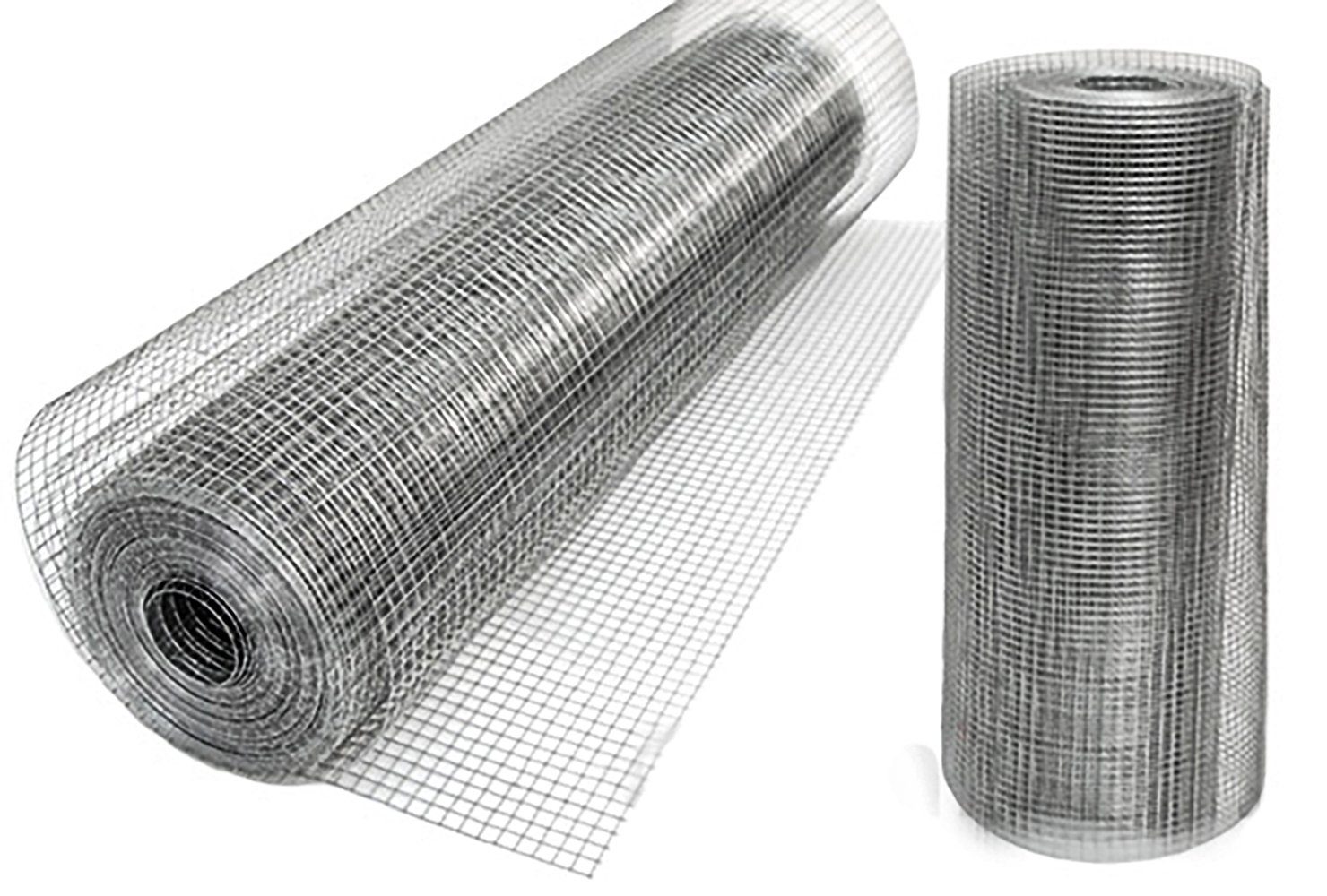 Niederberg Metall Maschendrahtzaun 25m x 100cm Volierendraht Verzinkt 19x19mm Zaun, Maschendrahtzaun Kaninchendraht