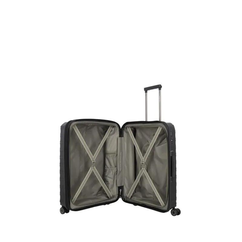Travelite MOOBY Trolley M (66 cm) - Schwarz