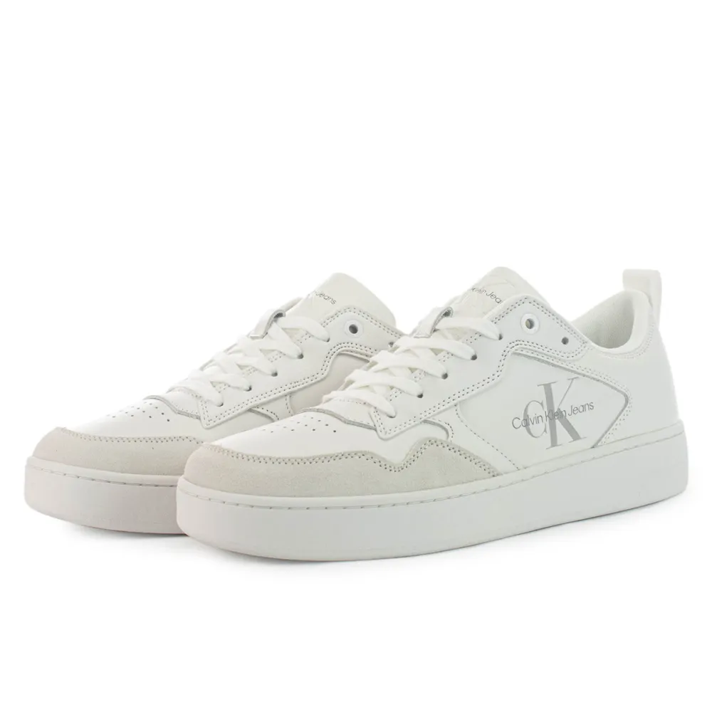 Calvin Klein Basket Cupsole Low YM00574-0K4 / weiss