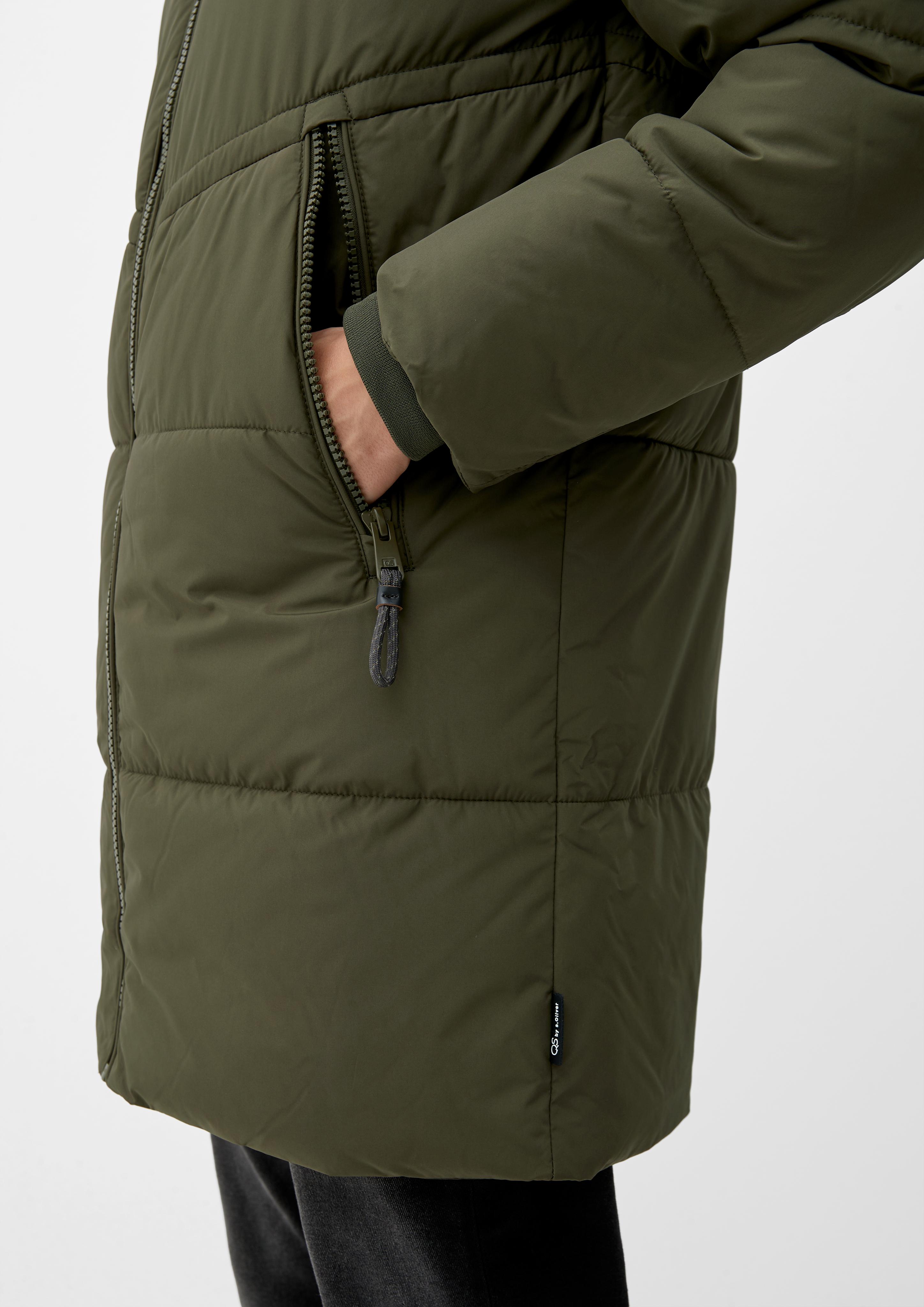 Steppjacke mit abnehmbarer Kapuze  2115923-7934