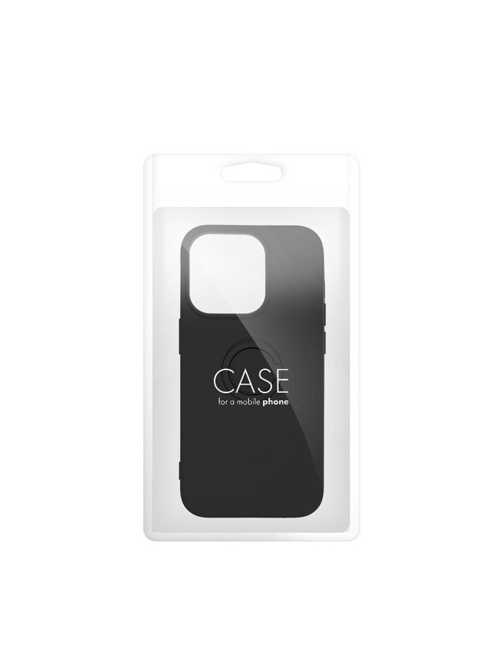 COFI 1453 Silikon Ring Handyhülle Schutzhülle für Smartphone Bumper in Schwarz günstig kaufen S