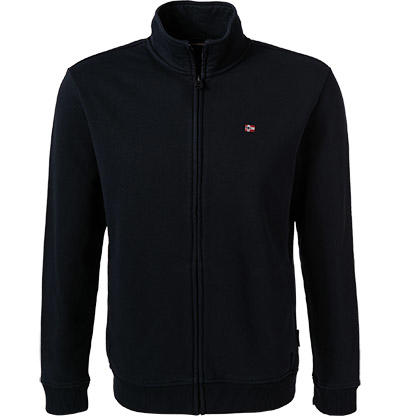 NAPAPIJRI, Sweatjacke, Regular Fit, Baumwolle, marine