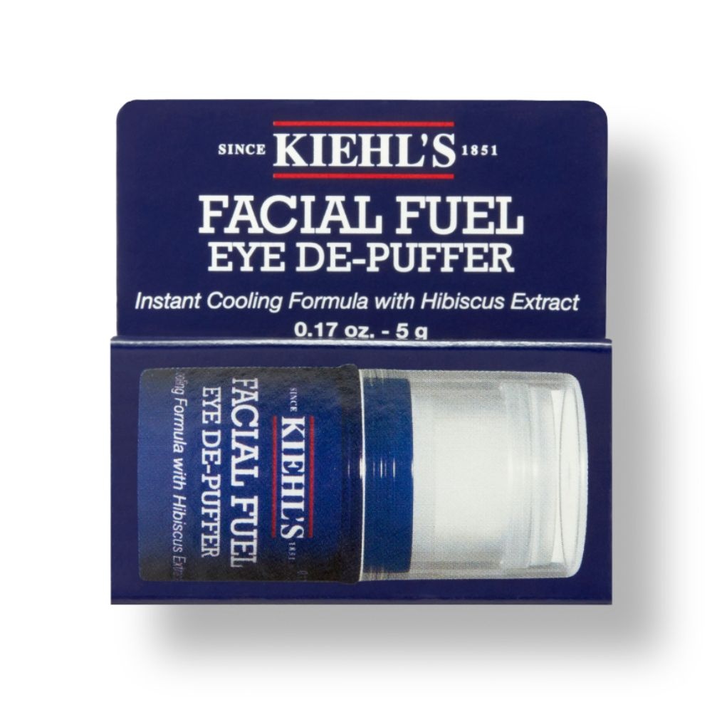 kiehl's Facial Fuel Eye De-Puffer Stick contour des yeux anti-poches pourhommes