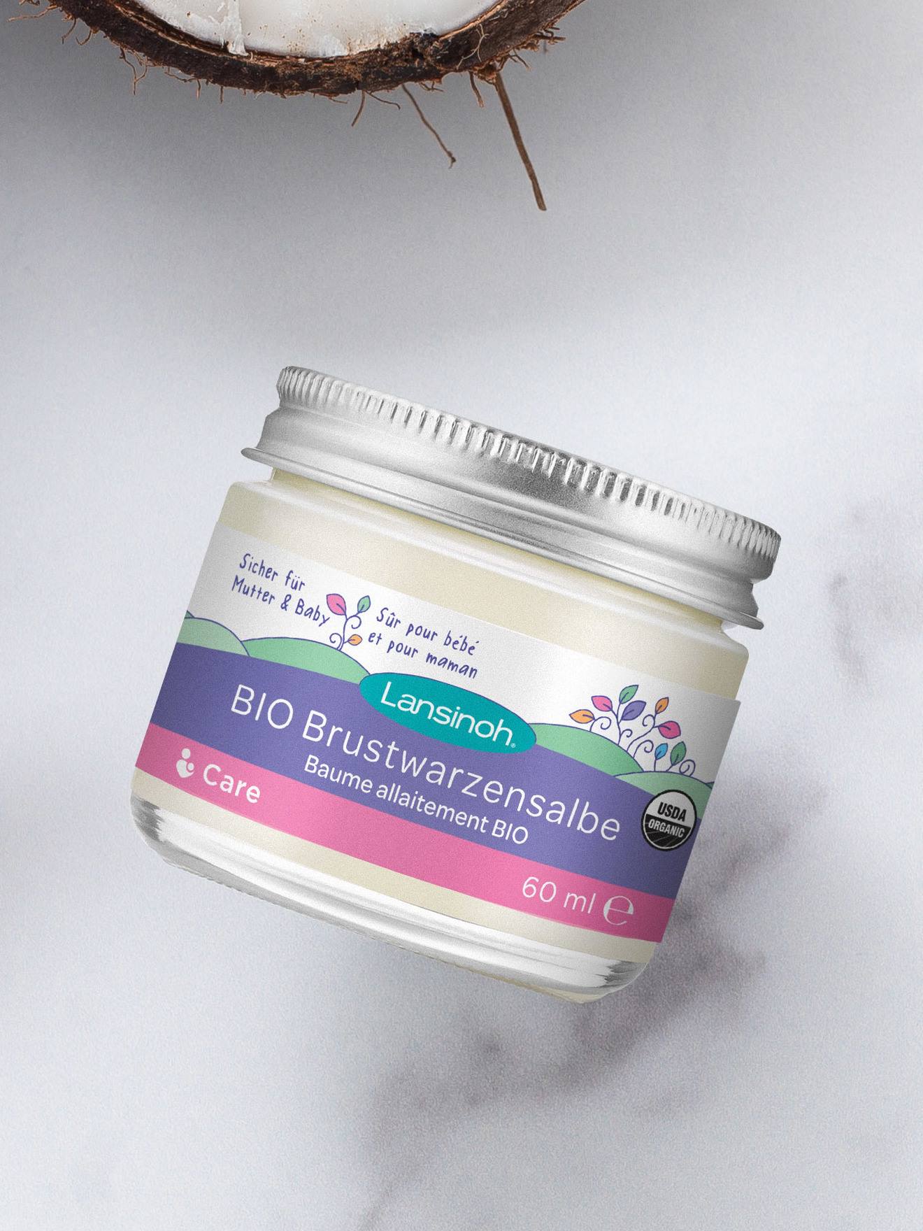 Baume d'allaitement bio 60 ml LANSINOH blanc