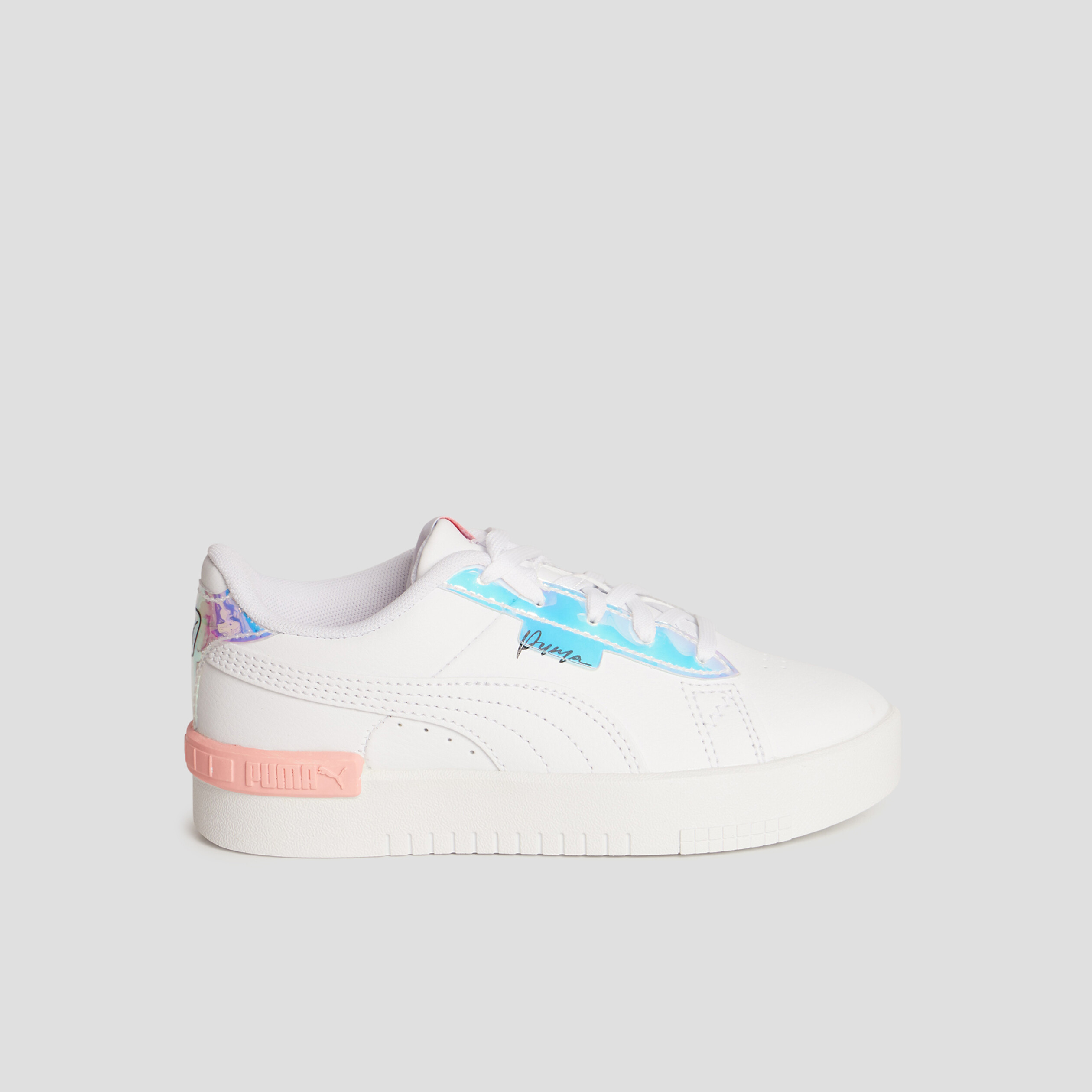 Tennis basses à lacets Puma Jada Crystal blanc fille | La Halle