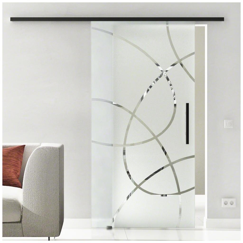 Hadeco Glasschiebetür Hadeco Slimline Glasschiebetür 650 x 2050 mm Essen