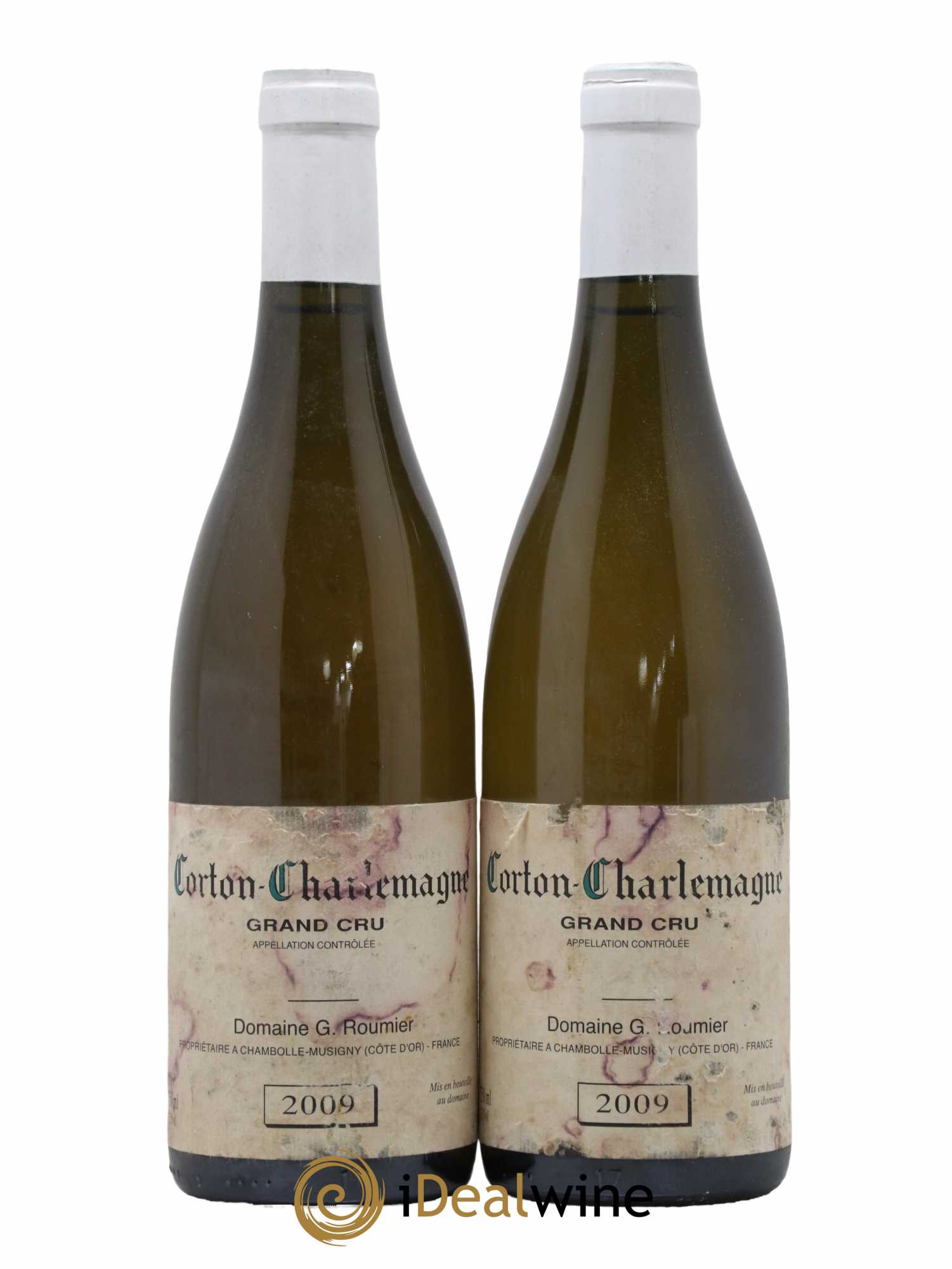 Corton-Charlemagne Grand Cru Georges Roumier (Domaine)  2009 - Lot de 2 Bouteilles