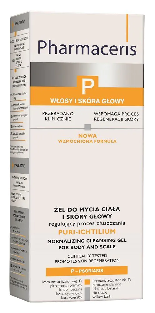 Pharmaceris P Puri Ichtilium gel za pranje tijela i vlasišta