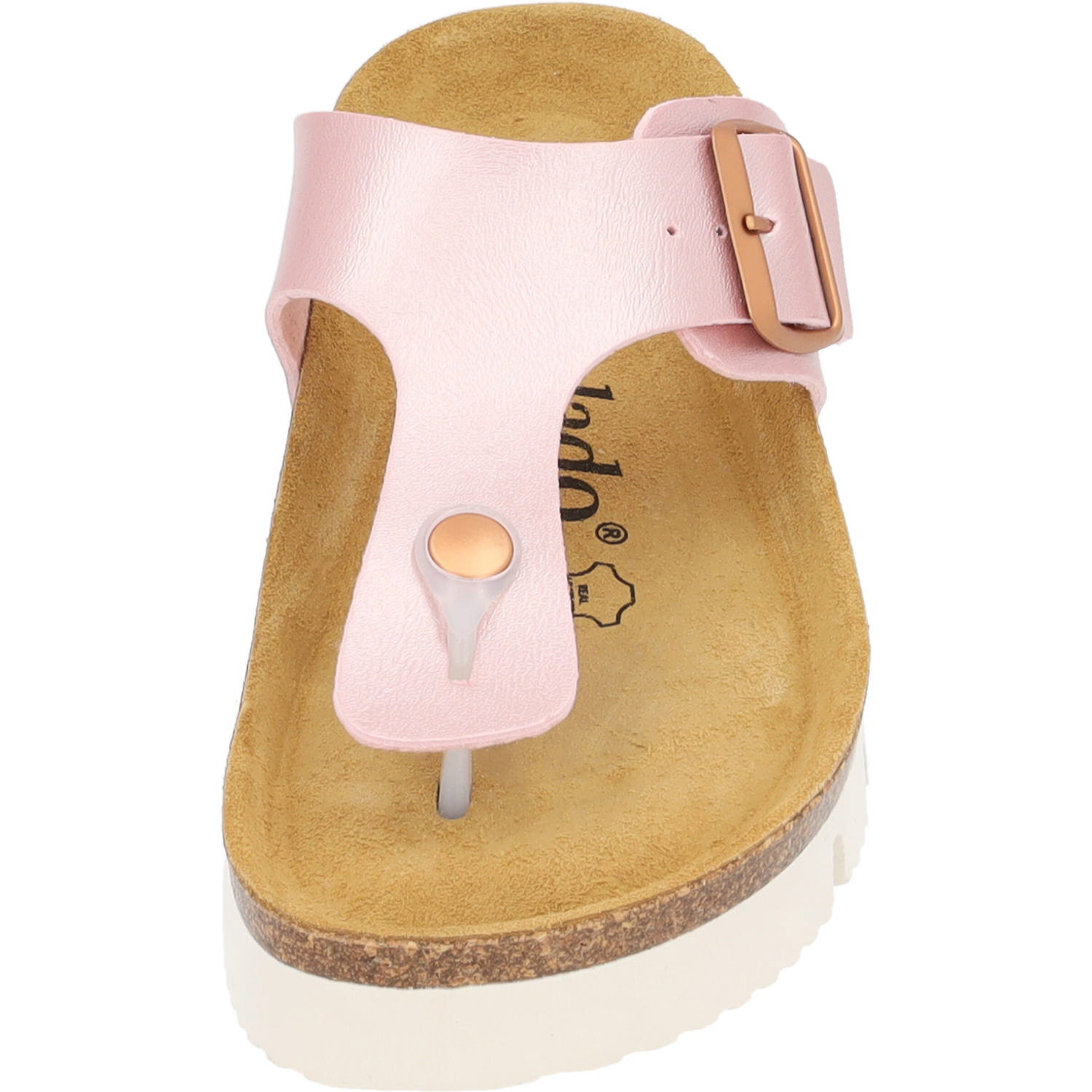 Palado Kos PL Metallic, Zehentrenner, Damen, Rosa
