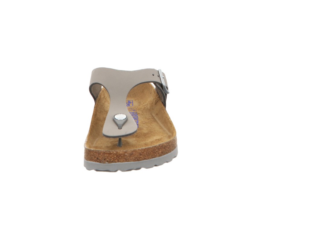 BIRKENSTOCK Klassische Sandalen grau Gizeh N