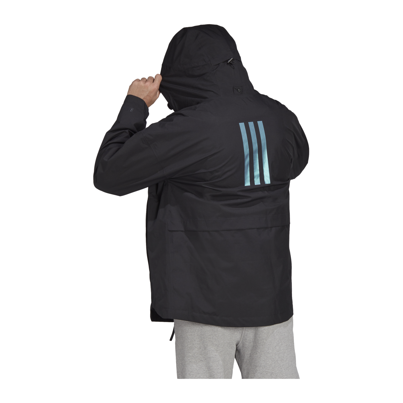 adidas Traveer Rain.RDY Regenjacke Schwarz
